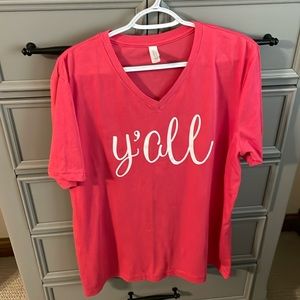 Yall short sleeve tshirt.